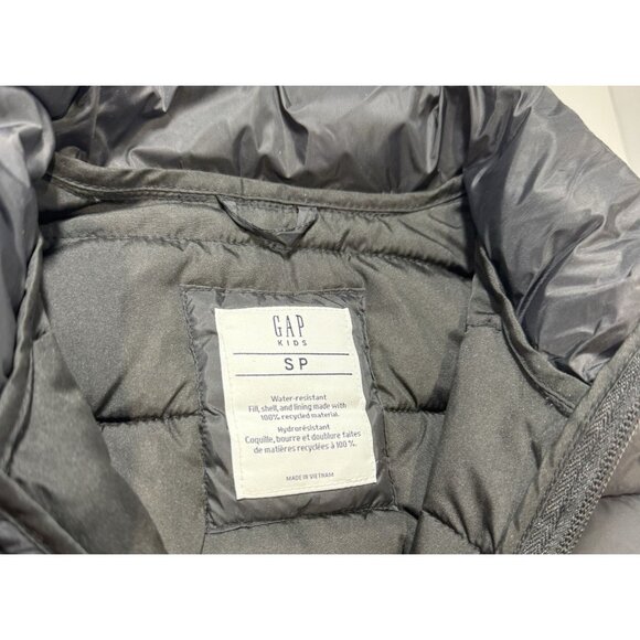 GAP Kids Black Puffer Vest Size S (6-7) NEW Winter Jacket - Picture 5 of 10